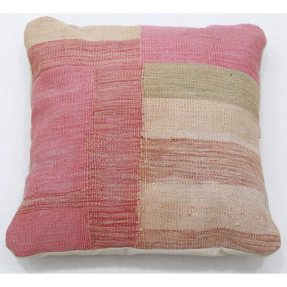 Hand Woven Tribal  Wool Pillow - 1'5'' x 1'5''