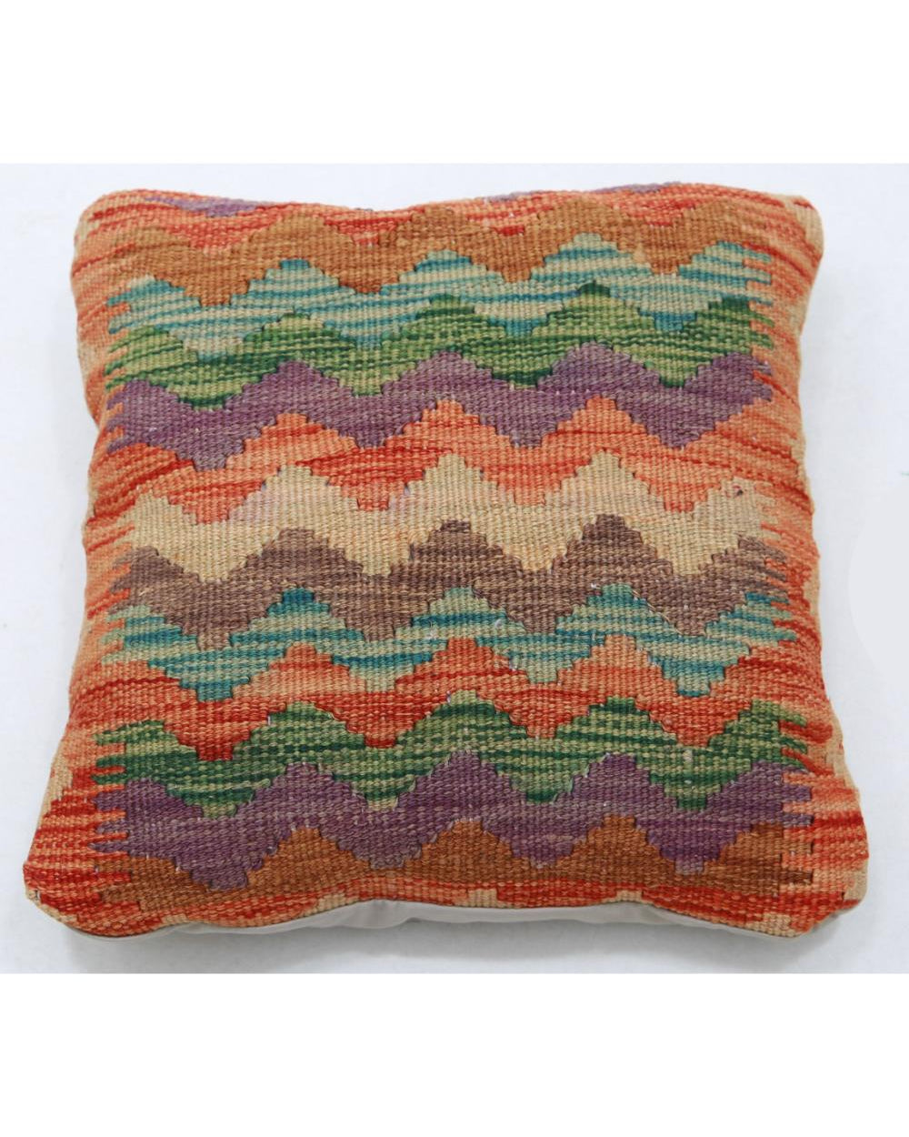 Hand Woven Tribal  Wool Pillow - 1'5'' x 1'5''