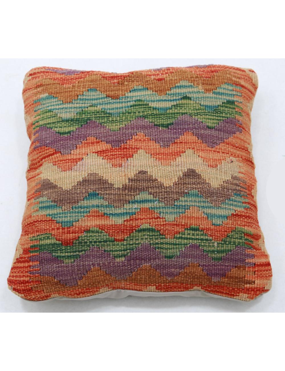 Hand Woven Tribal  Wool Pillow - 1'5'' x 1'5''