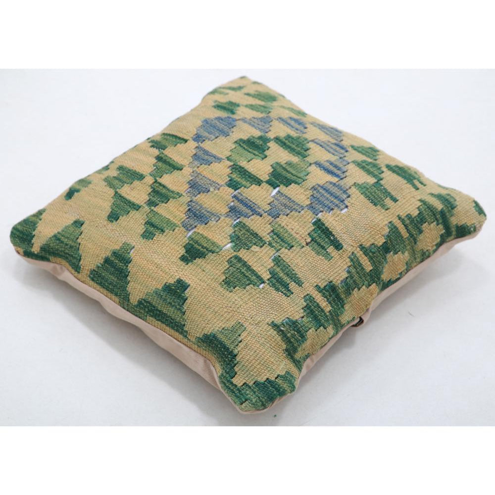 Hand Woven Tribal  Wool Pillow - 1'5'' x 1'5''