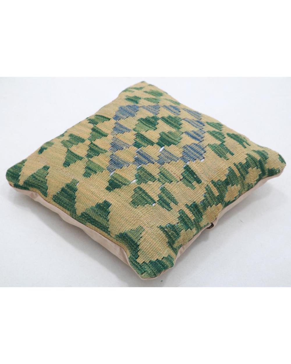 Hand Woven Tribal  Wool Pillow - 1'5'' x 1'5''