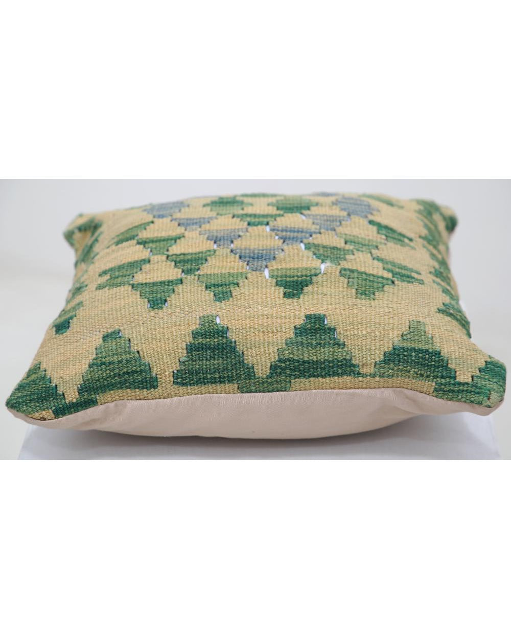 Hand Woven Tribal  Wool Pillow - 1'5'' x 1'5''