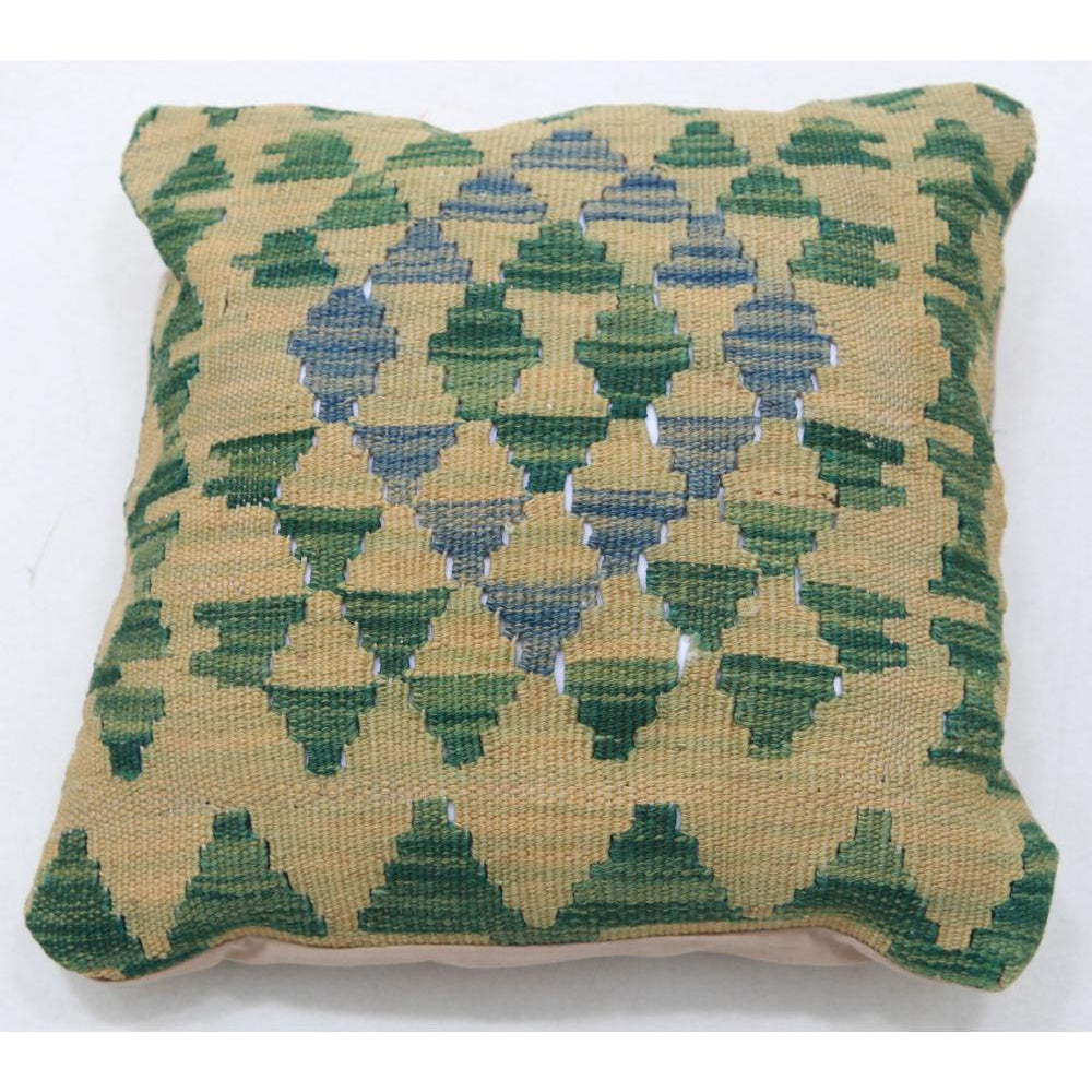 Hand Woven Tribal  Wool Pillow - 1'5'' x 1'5''