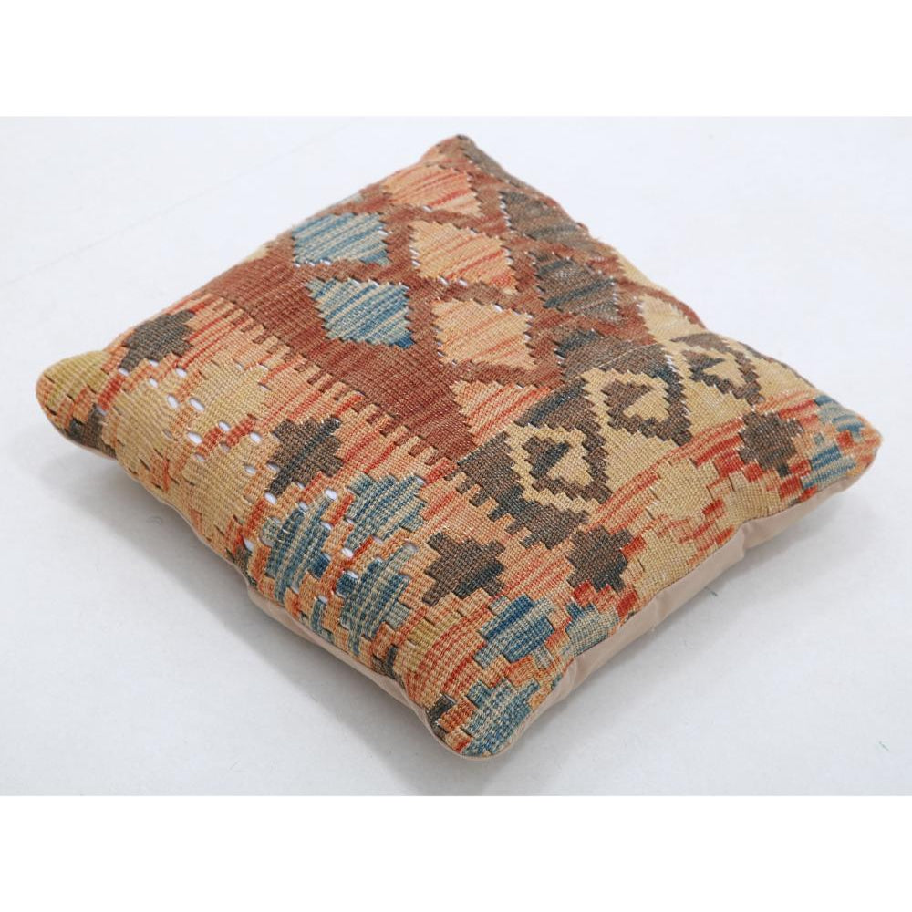 Hand Woven Tribal  Wool Pillow - 1'5'' x 1'5''