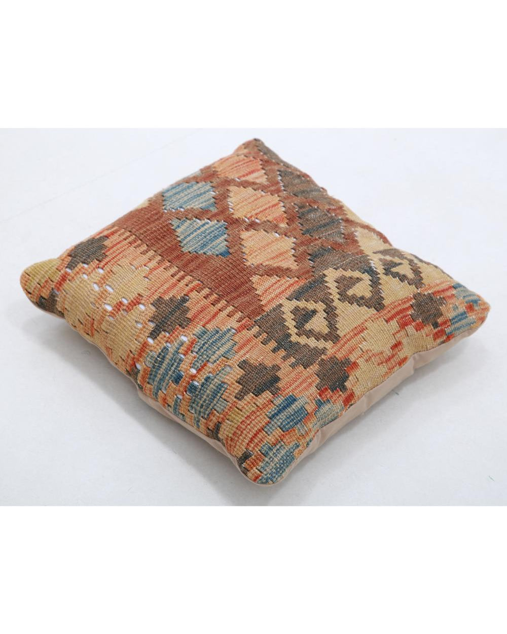 Hand Woven Tribal  Wool Pillow - 1'5'' x 1'5''