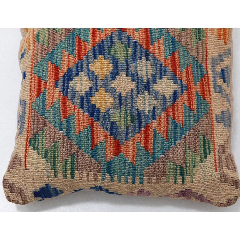 Hand Woven Tribal  Wool Pillow - 1'5'' x 1'5''