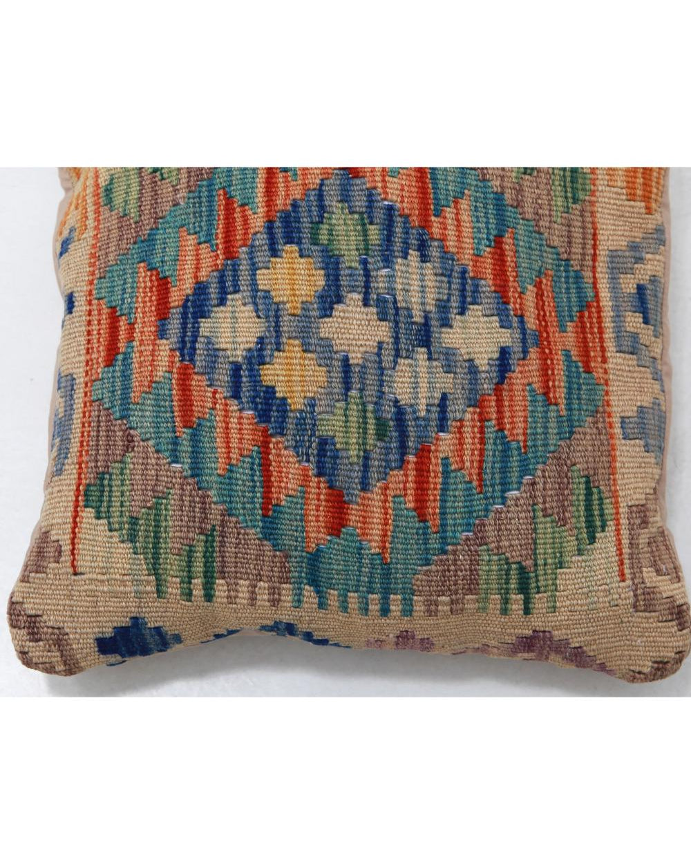 Hand Woven Tribal  Wool Pillow - 1'5'' x 1'5''