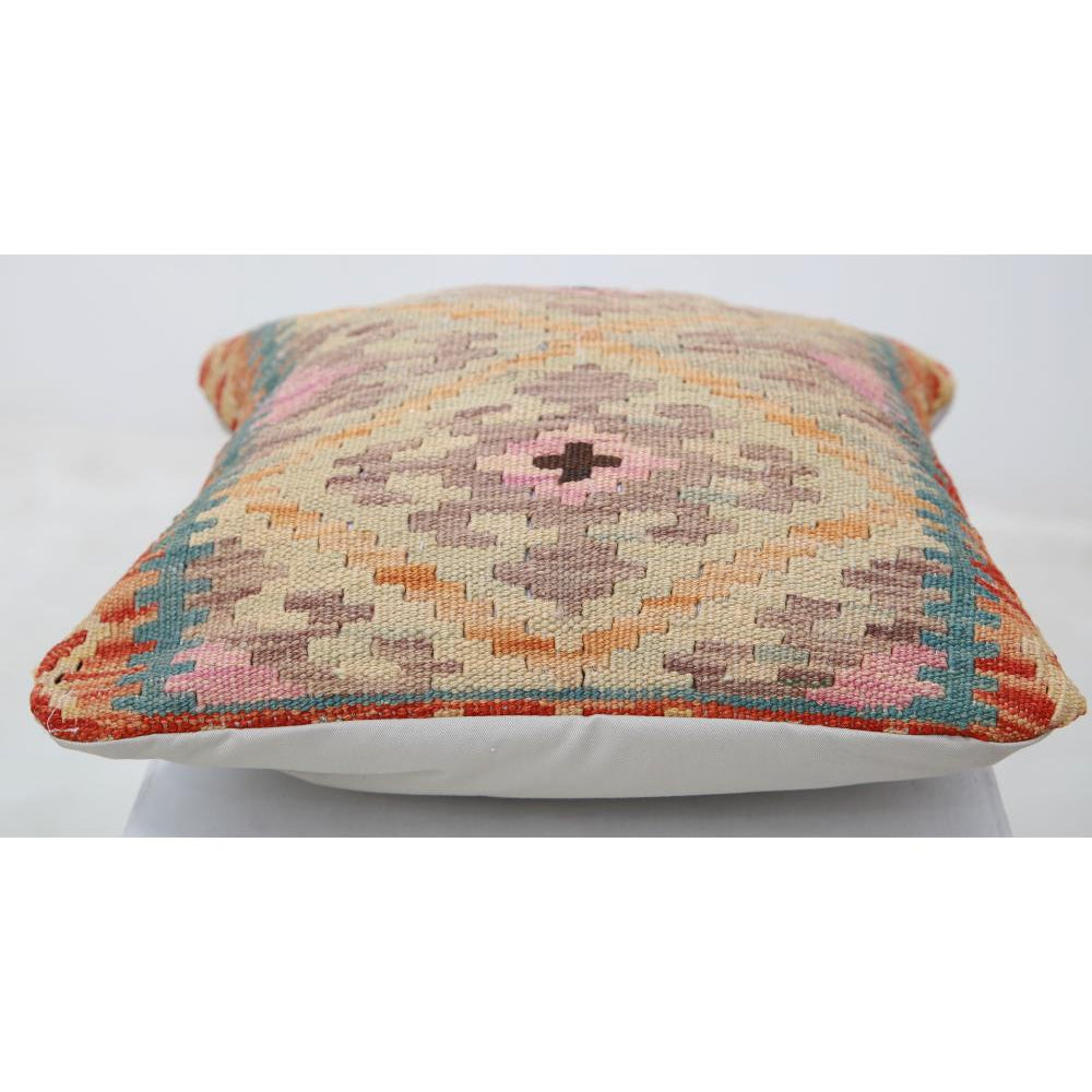 Hand Woven Tribal  Wool Pillow - 1'5'' x 1'5''