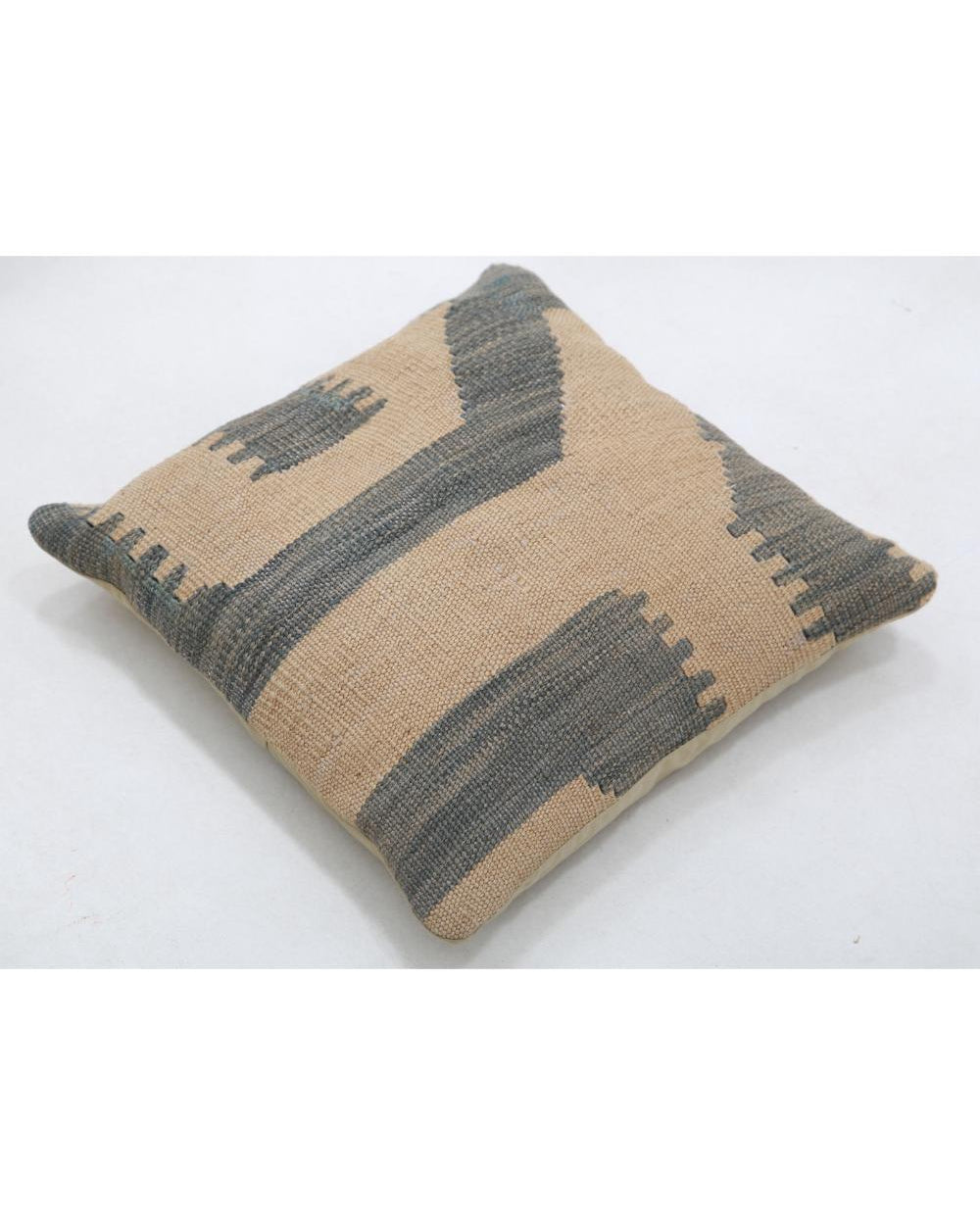 Hand Woven Tribal  Wool Pillow - 1'5'' x 1'5''