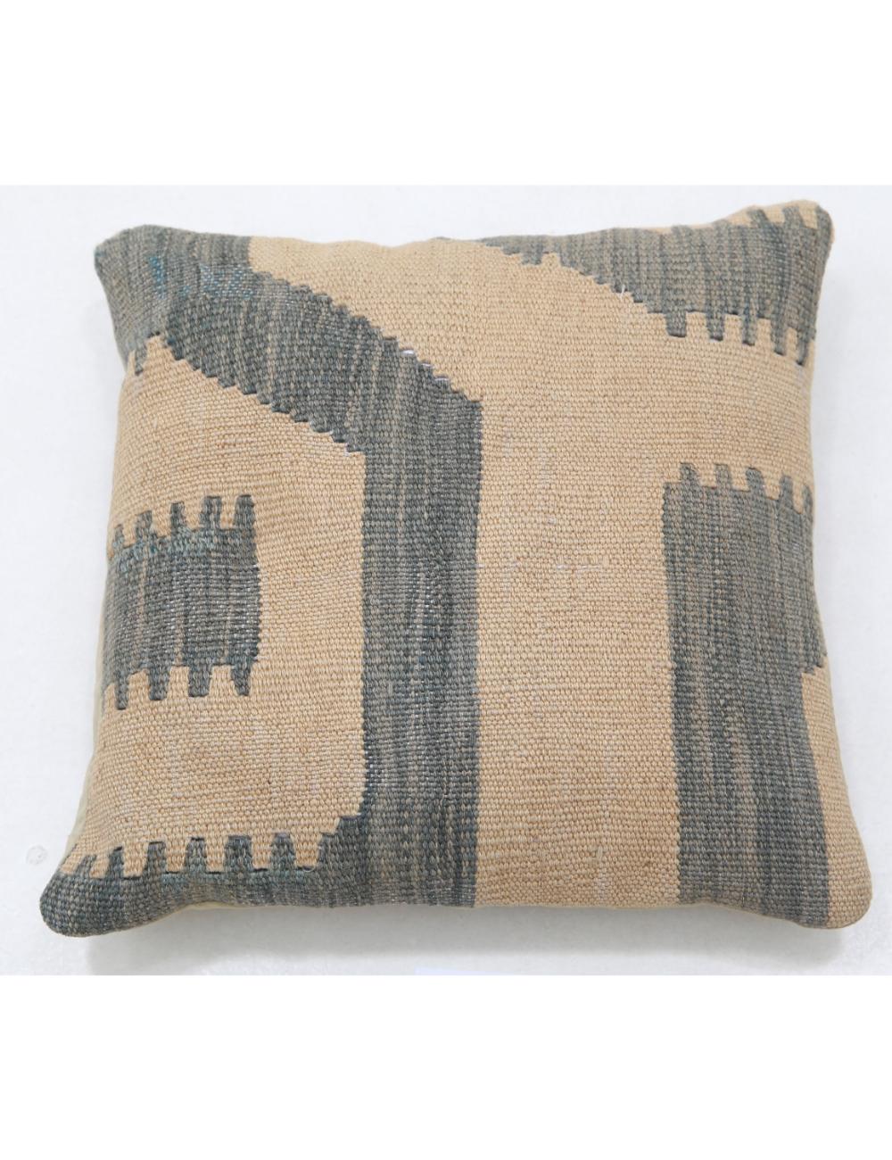 Hand Woven Tribal  Wool Pillow - 1'5'' x 1'5''