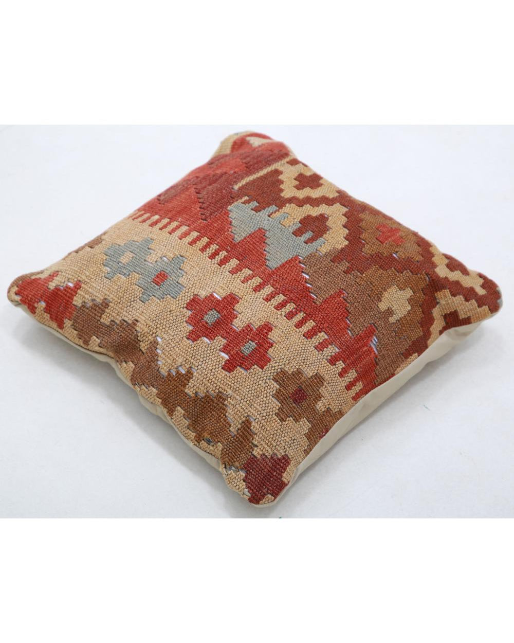 Hand Woven Tribal  Wool Pillow - 1'5'' x 1'5''