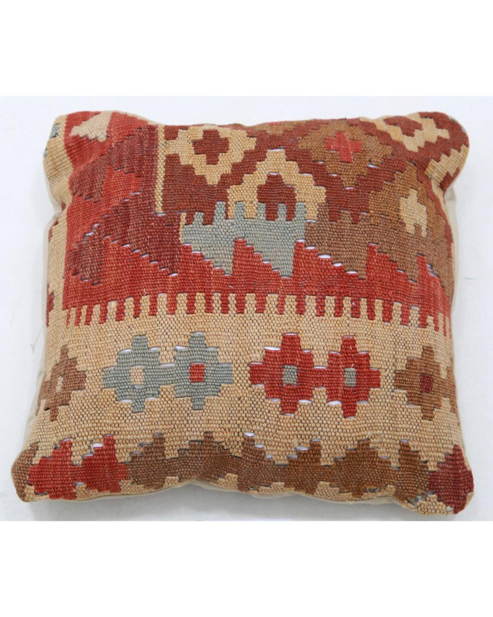 Hand Woven Tribal  Wool Pillow - 1'5'' x 1'5''