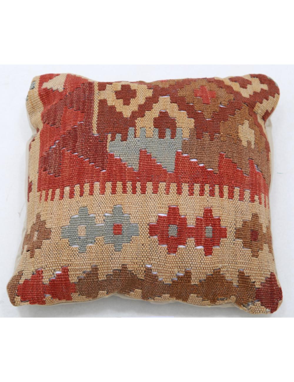 Hand Woven Tribal  Wool Pillow - 1&#39;5&#39;&#39; x 1&#39;5&#39;&#39;