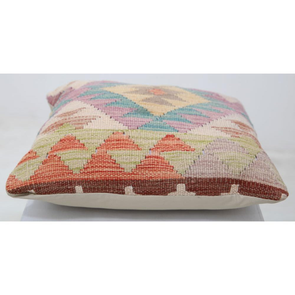 Hand Woven Tribal  Wool Pillow - 1'5'' x 1'5''