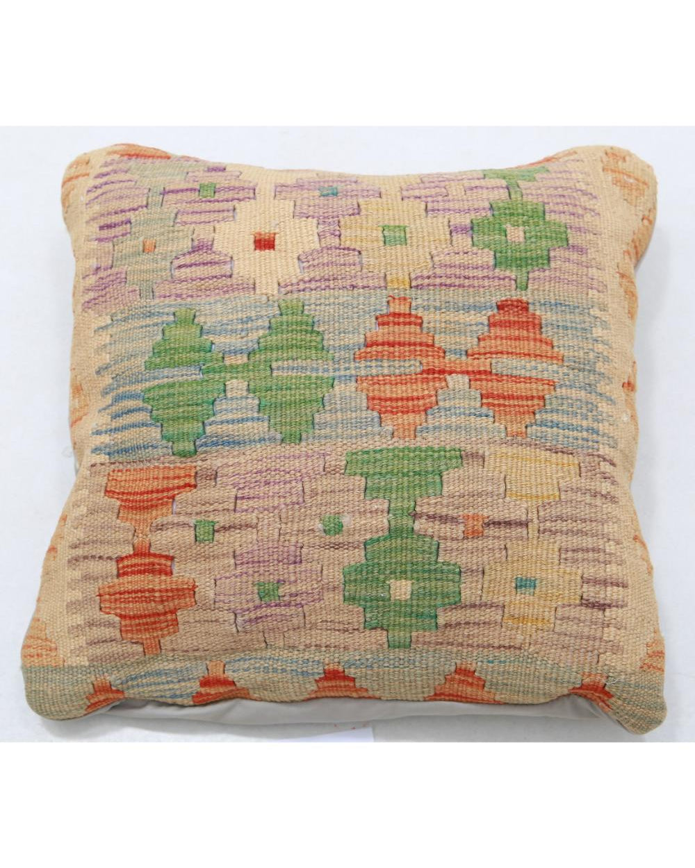 Hand Woven Tribal  Wool Pillow - 1'5'' x 1'5''