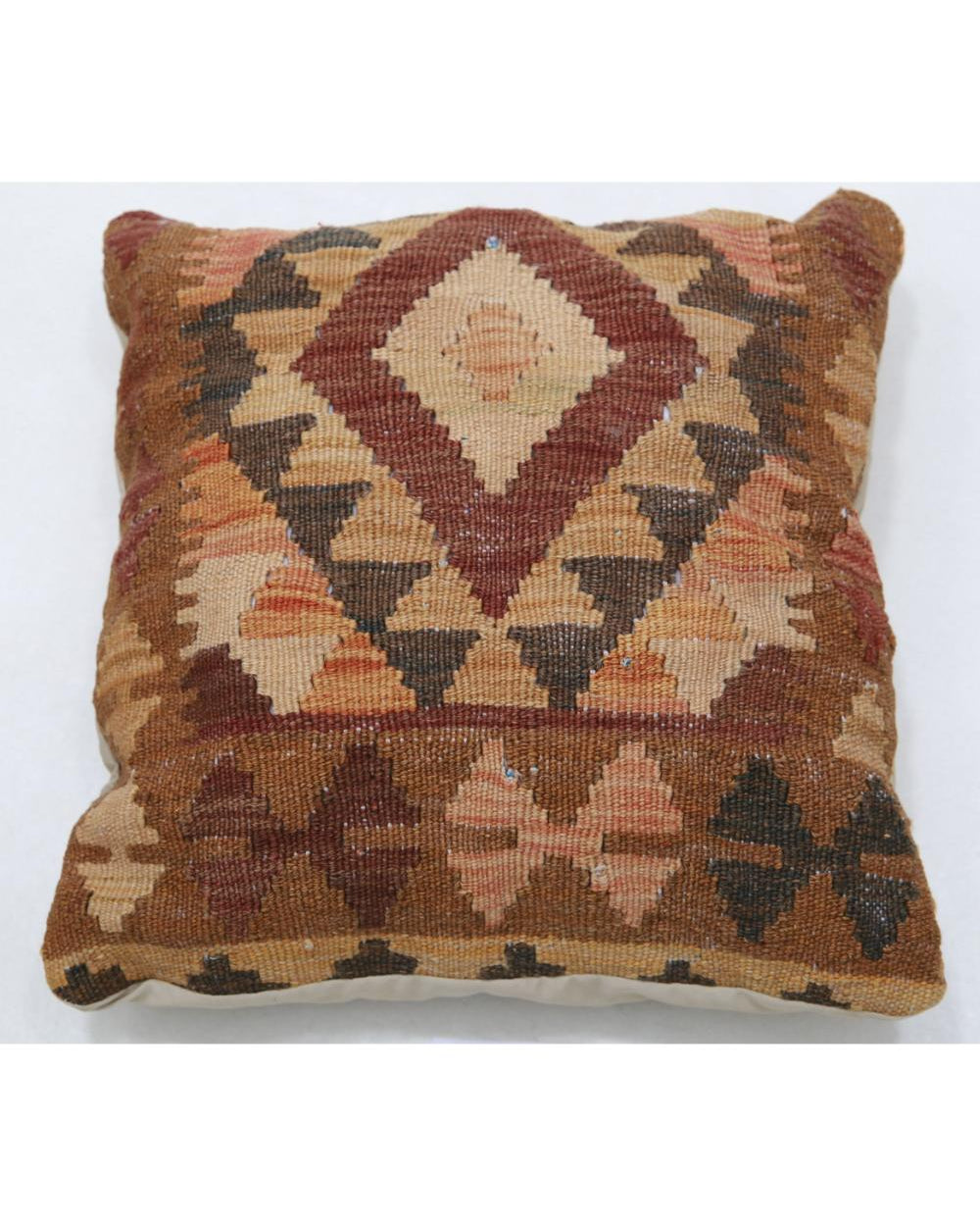 Hand Woven Tribal  Wool Pillow - 1'5'' x 1'5''