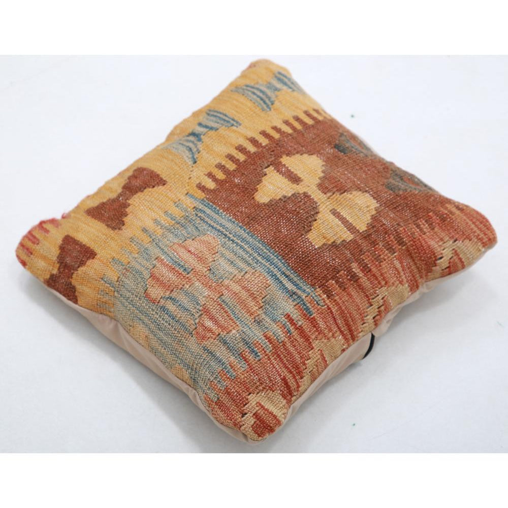 Hand Woven Tribal  Wool Pillow - 1'5'' x 1'5''