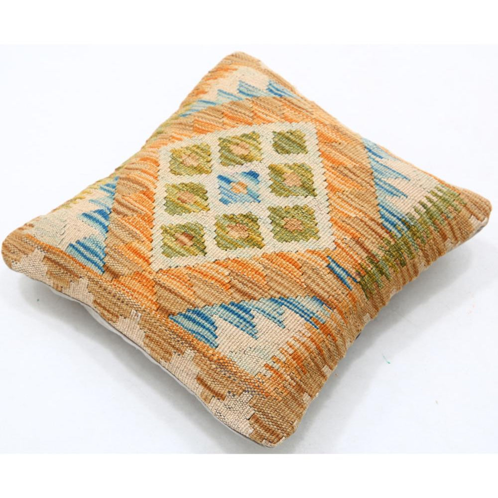 Hand Woven Tribal  Wool Pillow - 1'5'' x 1'5''