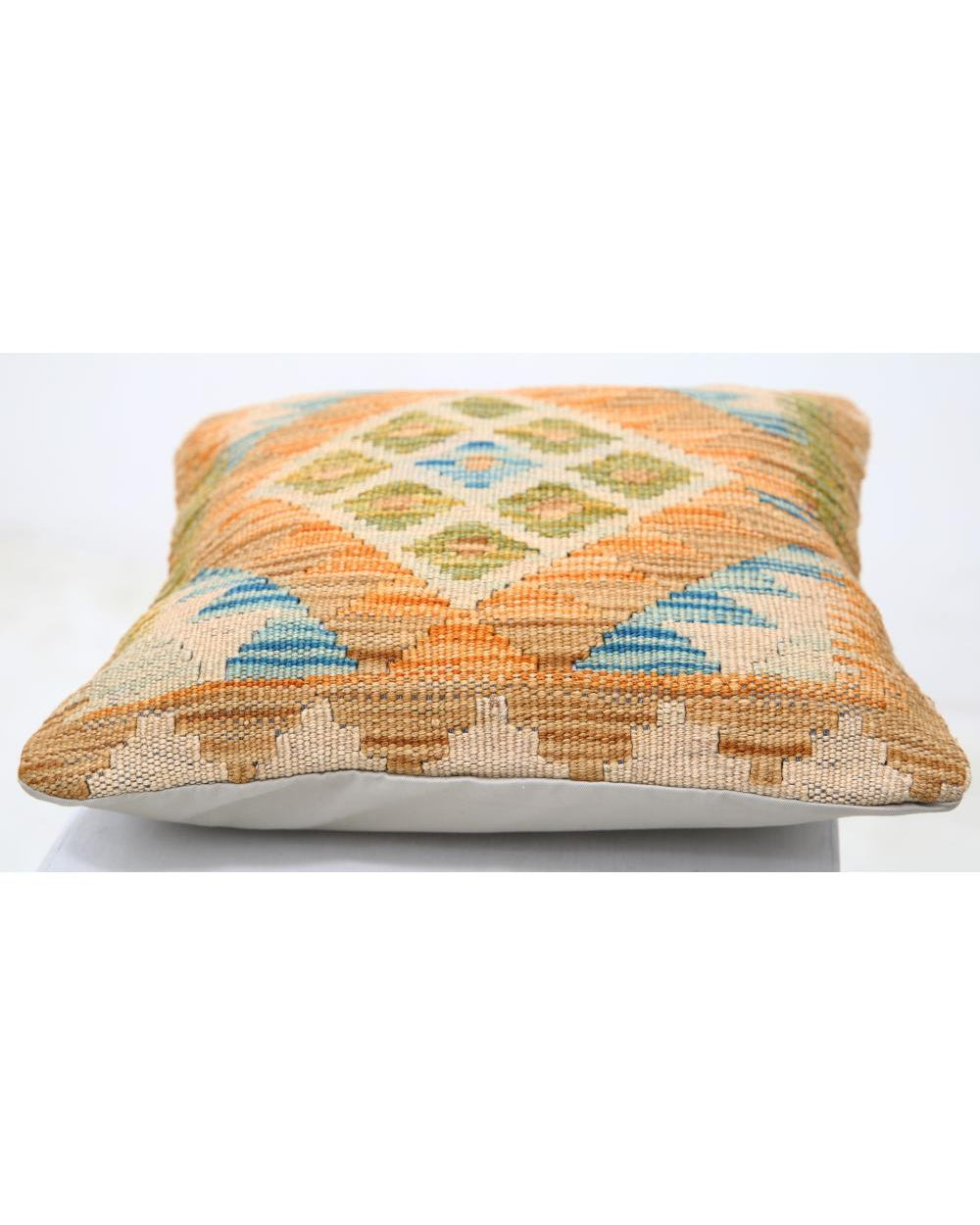 Hand Woven Tribal  Wool Pillow - 1'5'' x 1'5''