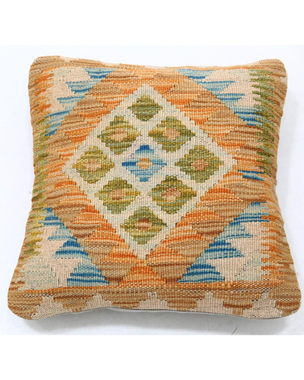 Hand Woven Tribal  Wool Pillow - 1'5'' x 1'5''