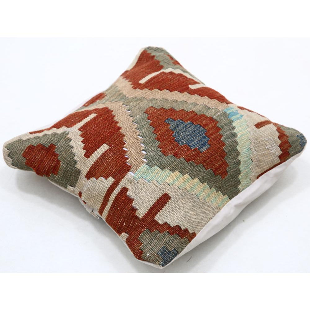 Hand Woven Tribal  Wool Pillow - 1'5'' x 1'5''