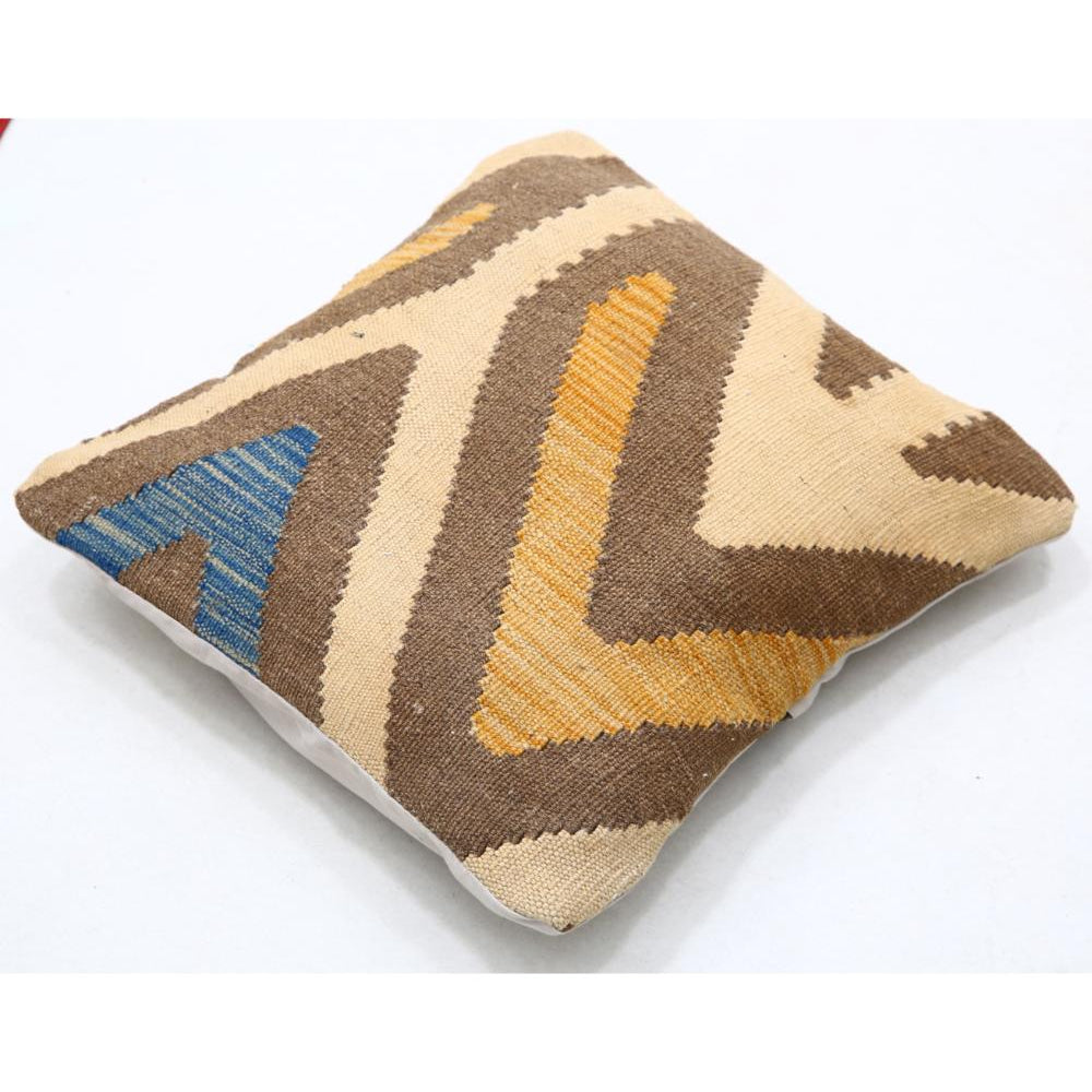 Hand Woven Tribal  Wool Pillow - 1'5'' x 1'5''