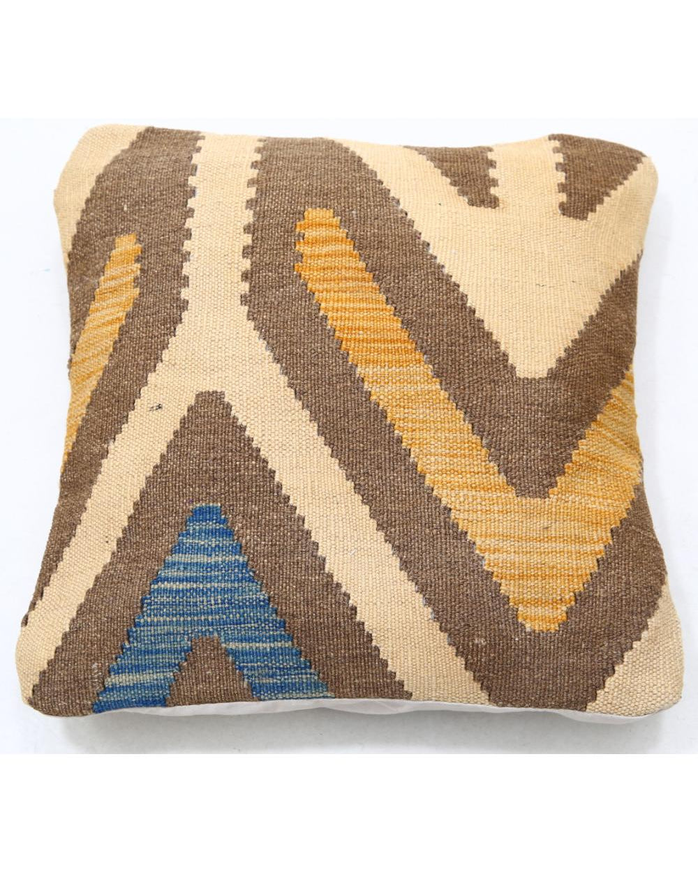 Hand Woven Tribal  Wool Pillow - 1'5'' x 1'5''