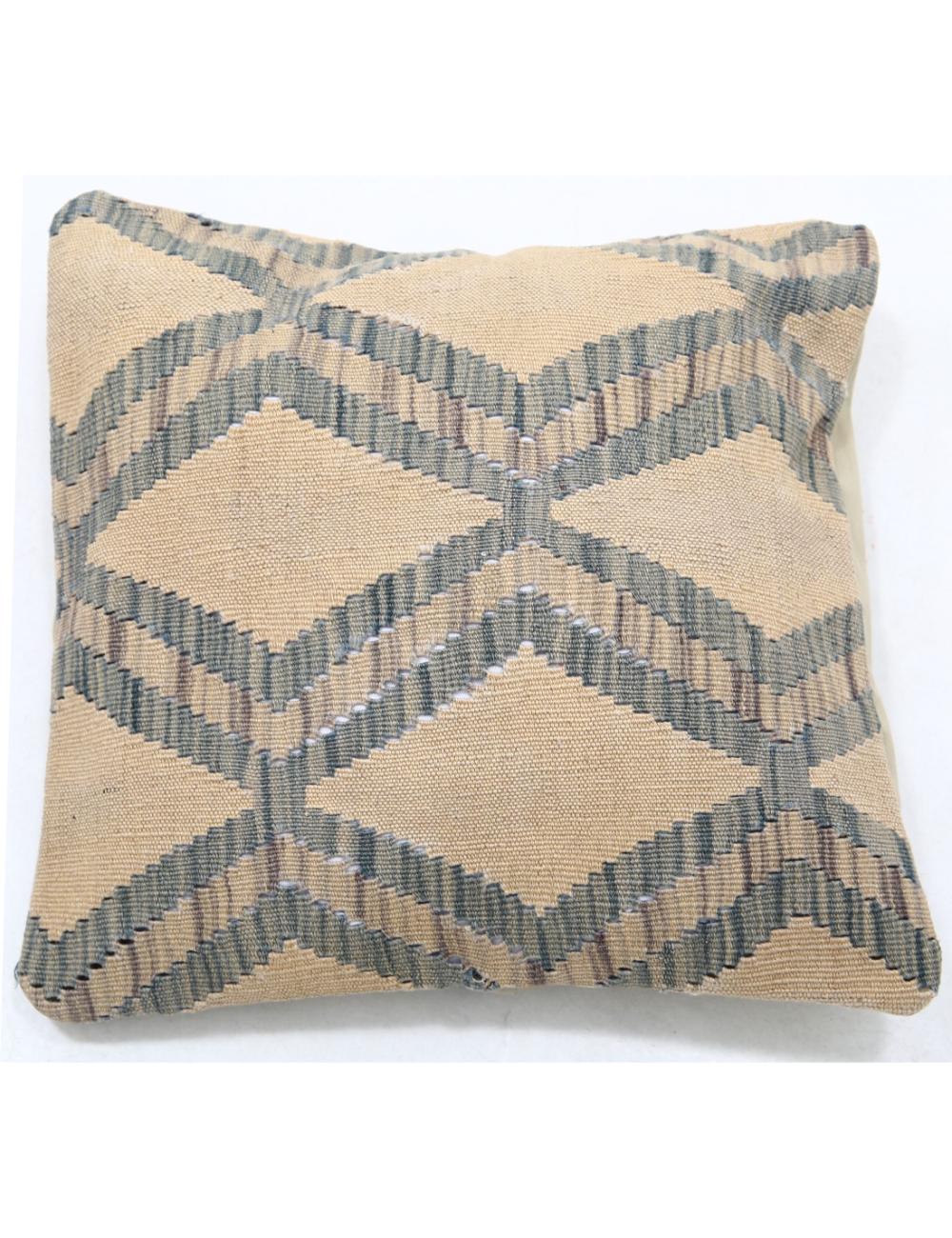 Hand Woven Tribal  Wool Pillow - 1'5'' x 1'5''
