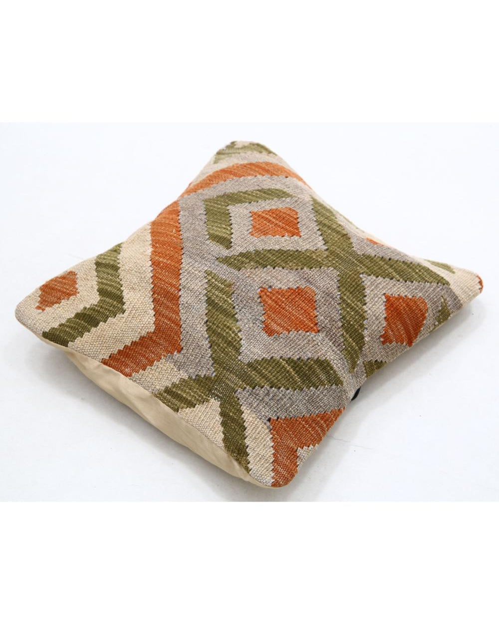 Hand Woven Tribal  Wool Pillow - 1'5'' x 1'5''