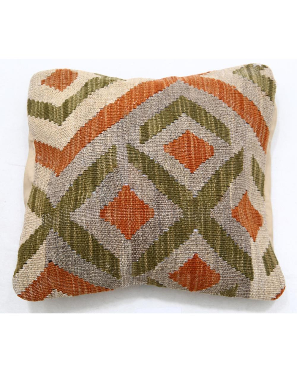 Hand Woven Tribal  Wool Pillow - 1'5'' x 1'5''