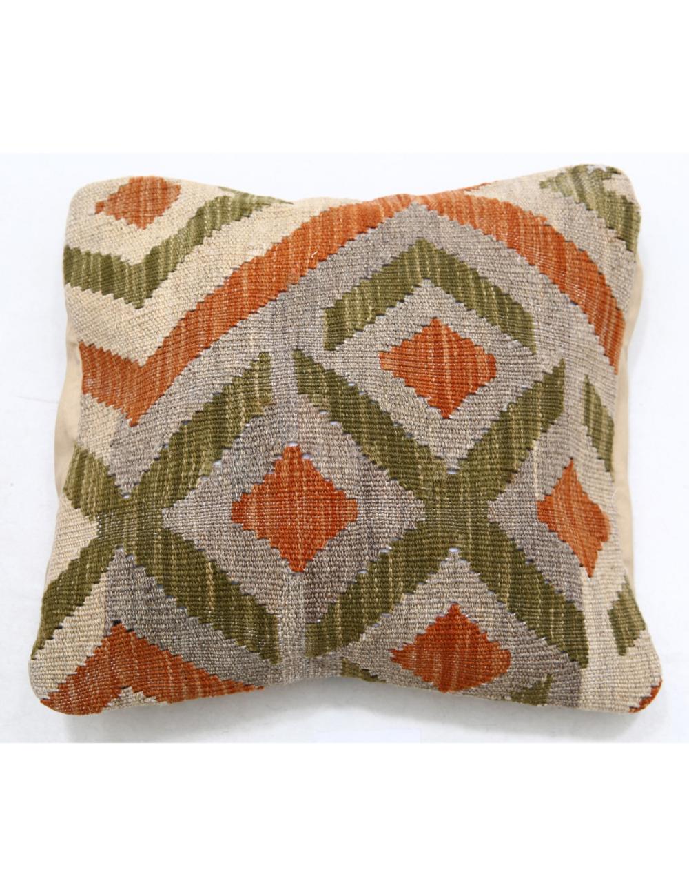 Hand Woven Tribal  Wool Pillow - 1'5'' x 1'5''