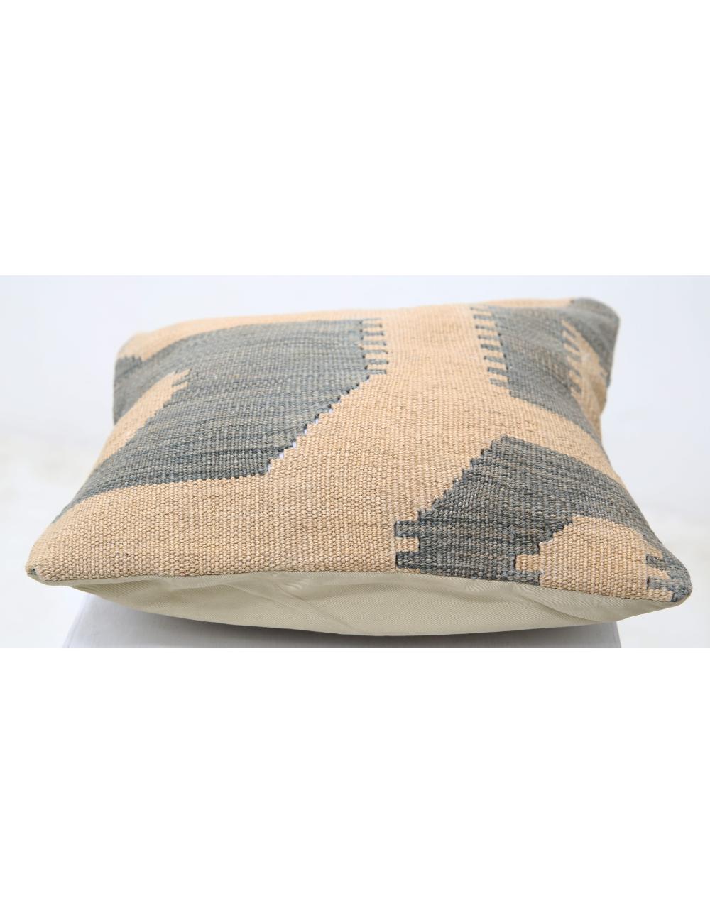 Hand Woven Tribal  Wool Pillow - 1'5'' x 1'5''