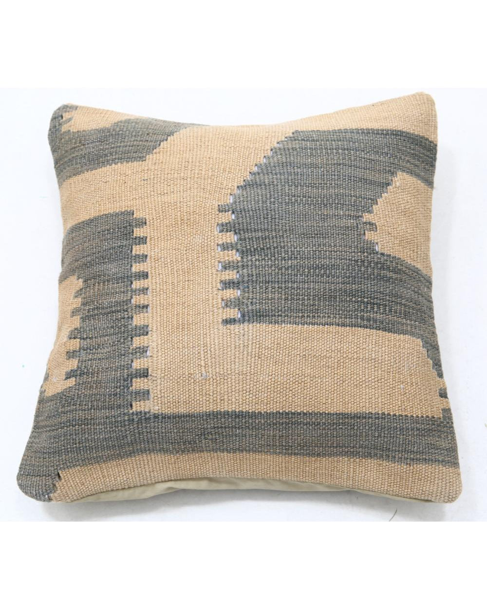 Hand Woven Tribal  Wool Pillow - 1'5'' x 1'5''