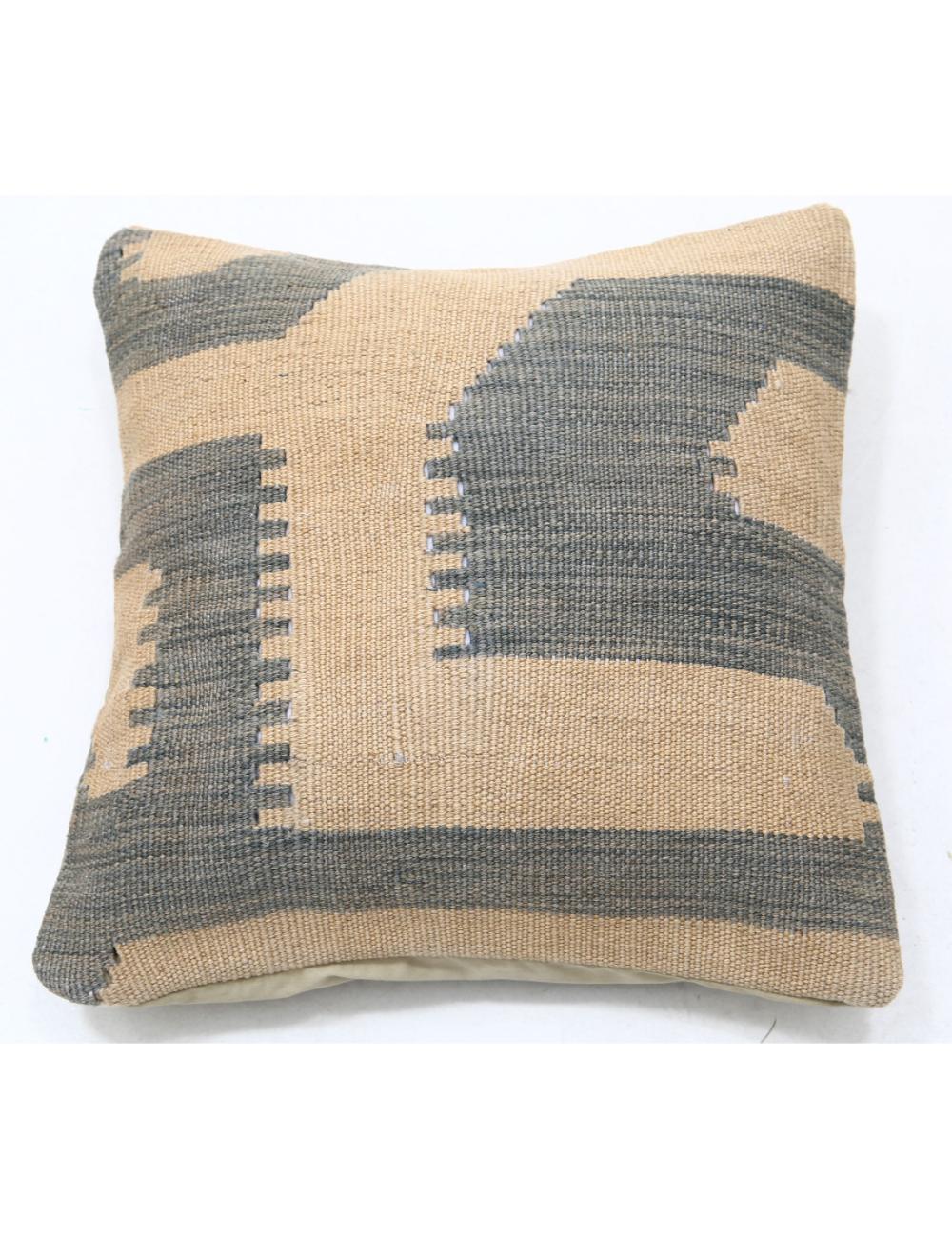 Hand Woven Tribal  Wool Pillow - 1'5'' x 1'5''