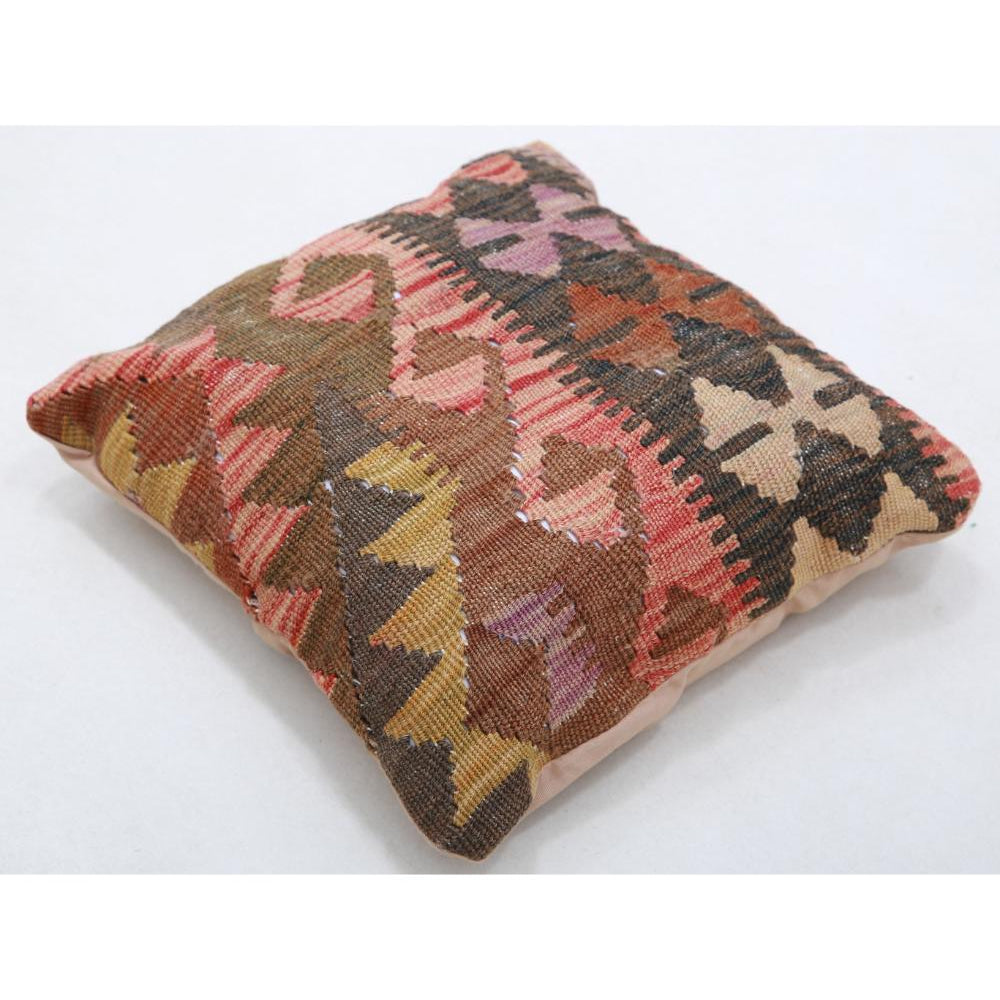 Hand Woven Tribal  Wool Pillow - 1'5'' x 1'5''