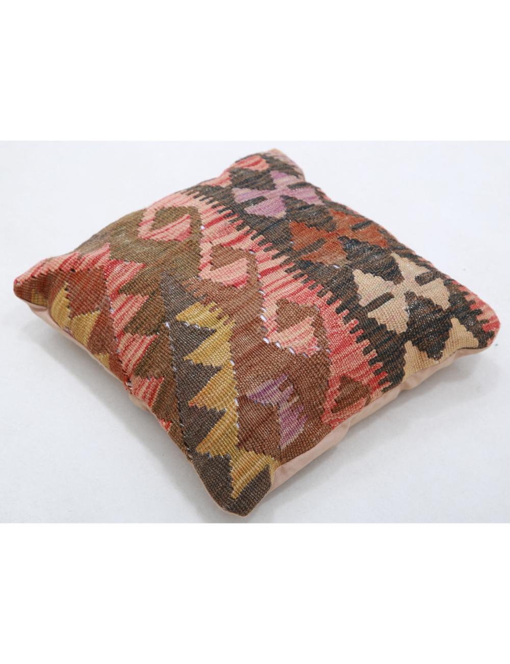 Hand Woven Tribal  Wool Pillow - 1'5'' x 1'5''