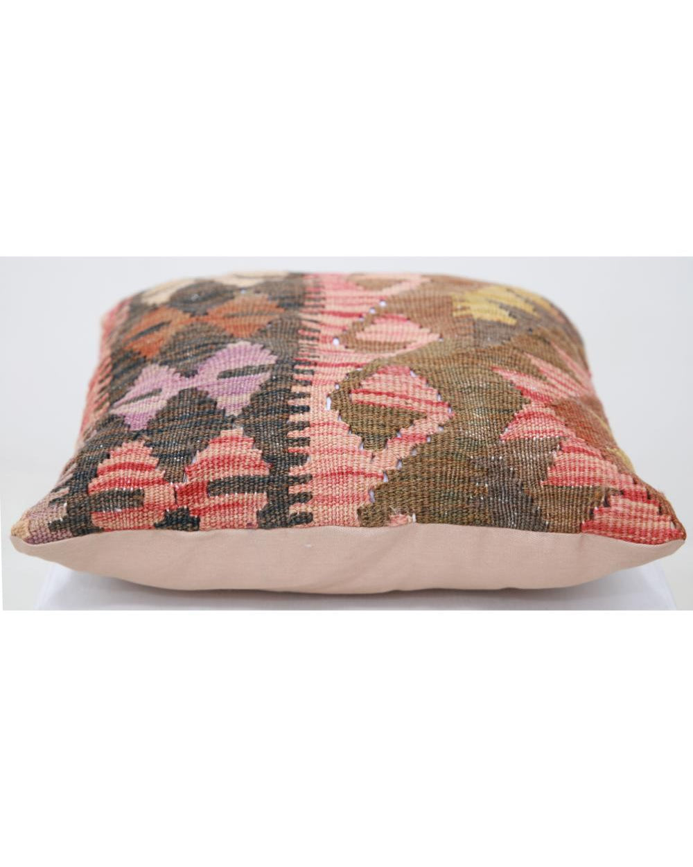 Hand Woven Tribal  Wool Pillow - 1'5'' x 1'5''