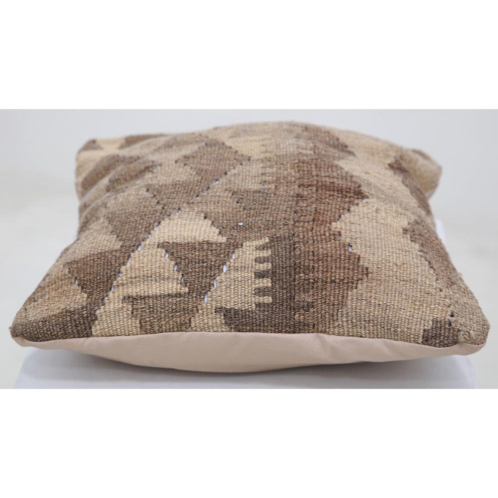 Hand Woven Tribal  Wool Pillow - 1'5'' x 1'5''
