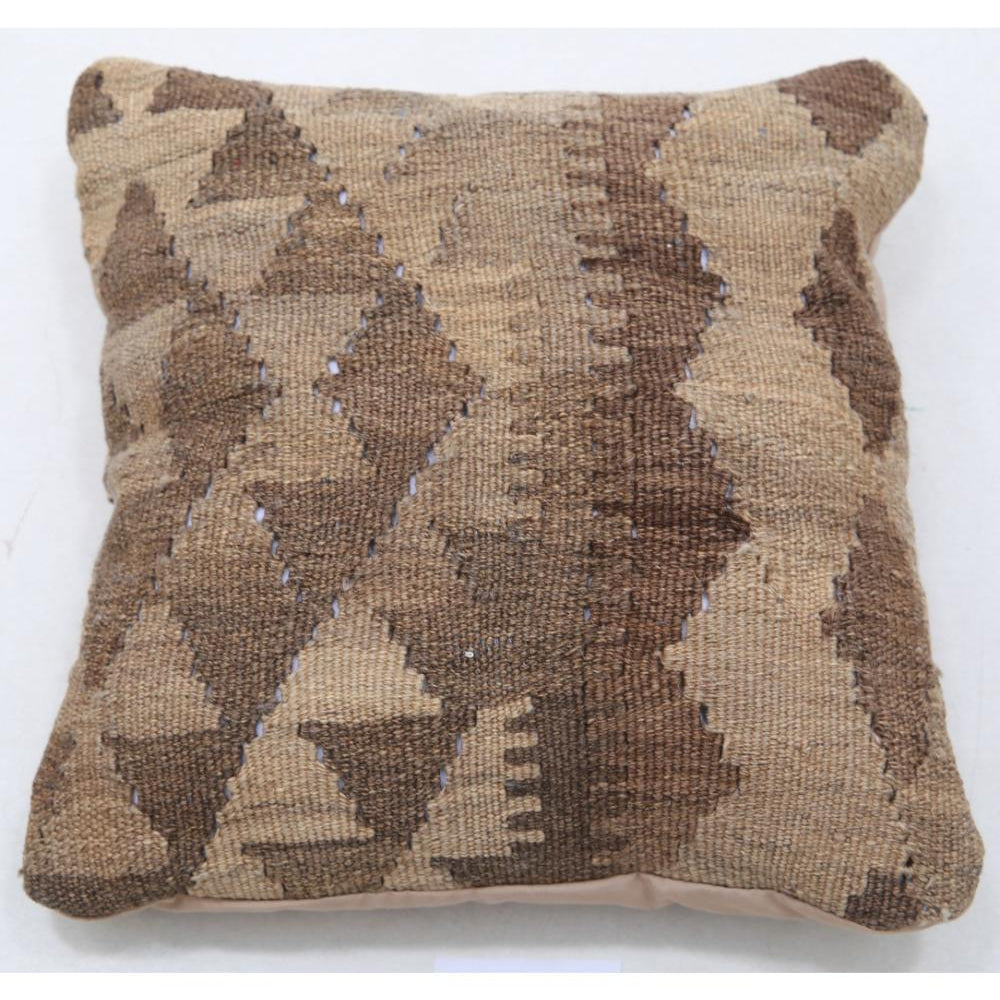 Hand Woven Tribal  Wool Pillow - 1'5'' x 1'5''