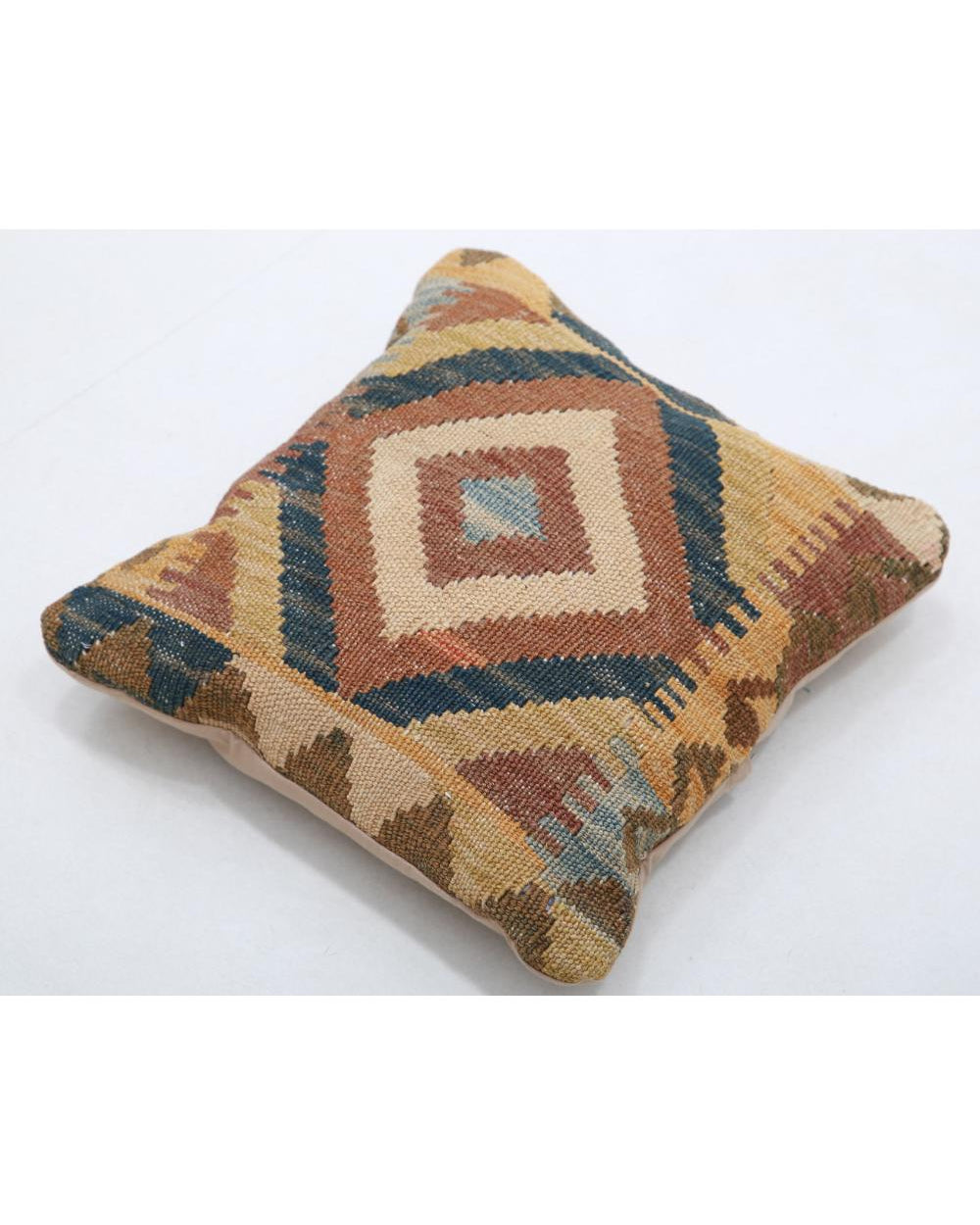 Hand Woven Tribal  Wool Pillow - 1'5'' x 1'5''