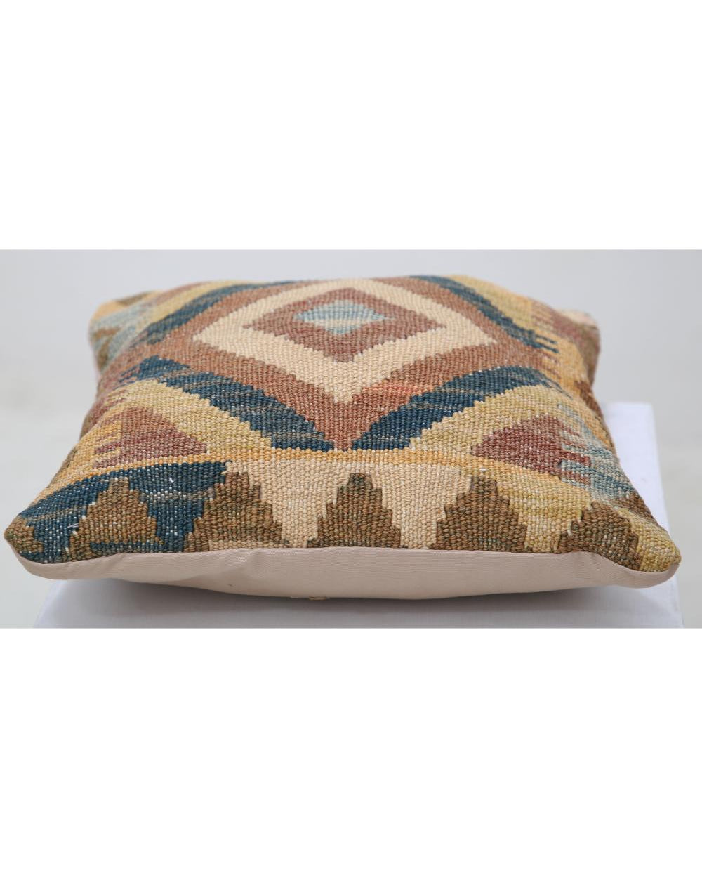 Hand Woven Tribal  Wool Pillow - 1'5'' x 1'5''