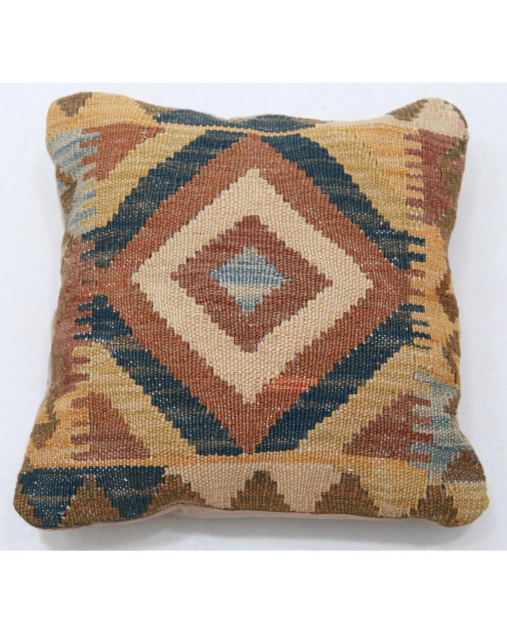 Hand Woven Tribal  Wool Pillow - 1'5'' x 1'5''