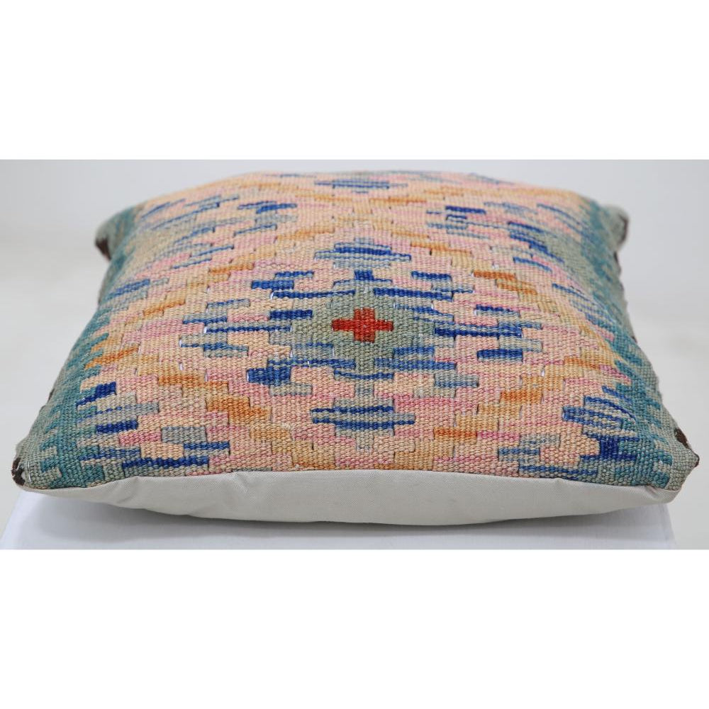 Hand Woven Tribal  Wool Pillow - 1'5'' x 1'5''