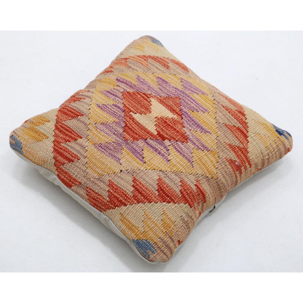 Hand Woven Tribal  Wool Pillow - 1'5'' x 1'5''