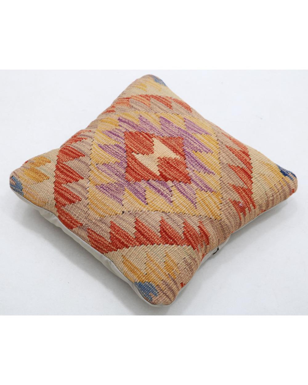 Hand Woven Tribal  Wool Pillow - 1'5'' x 1'5''