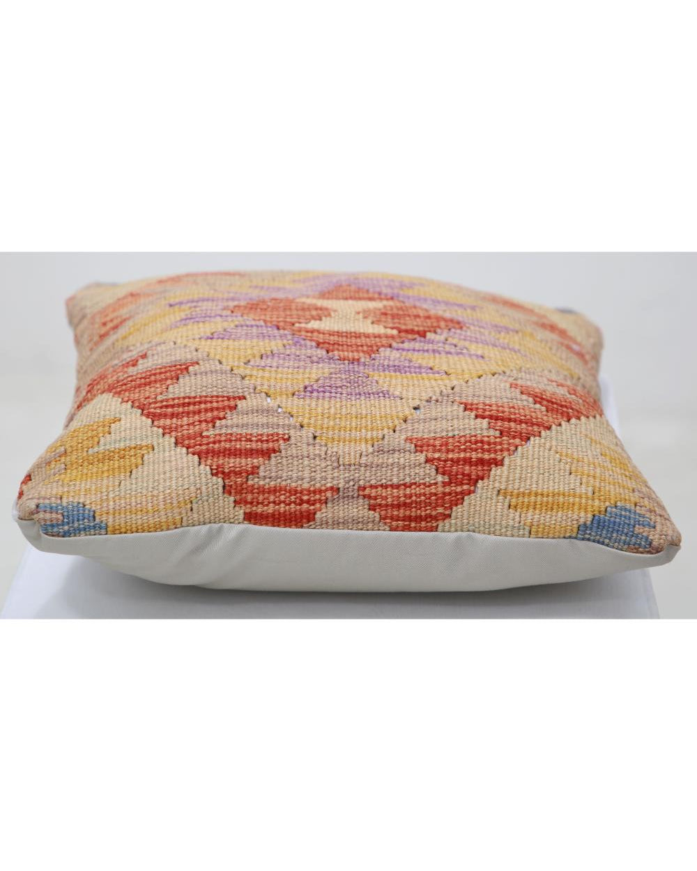 Hand Woven Tribal  Wool Pillow - 1'5'' x 1'5''