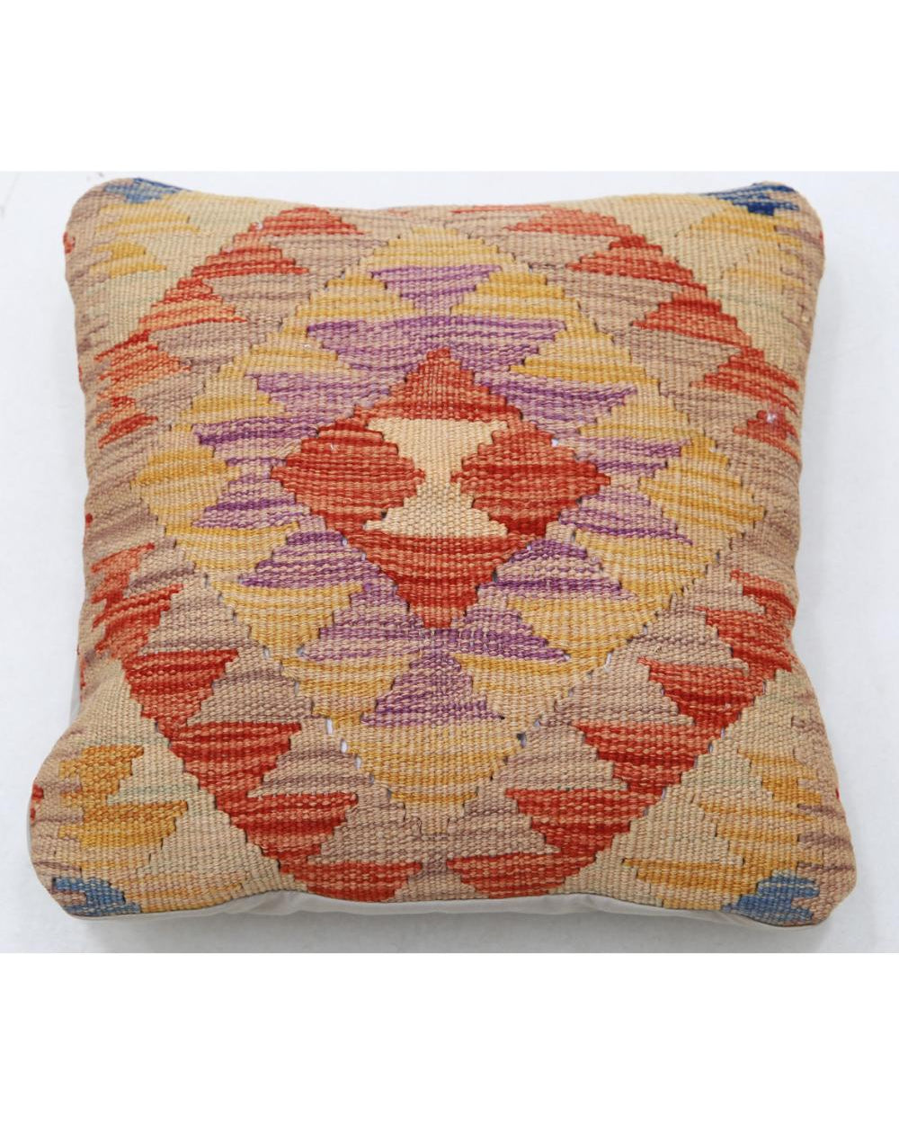 Hand Woven Tribal  Wool Pillow - 1'5'' x 1'5''