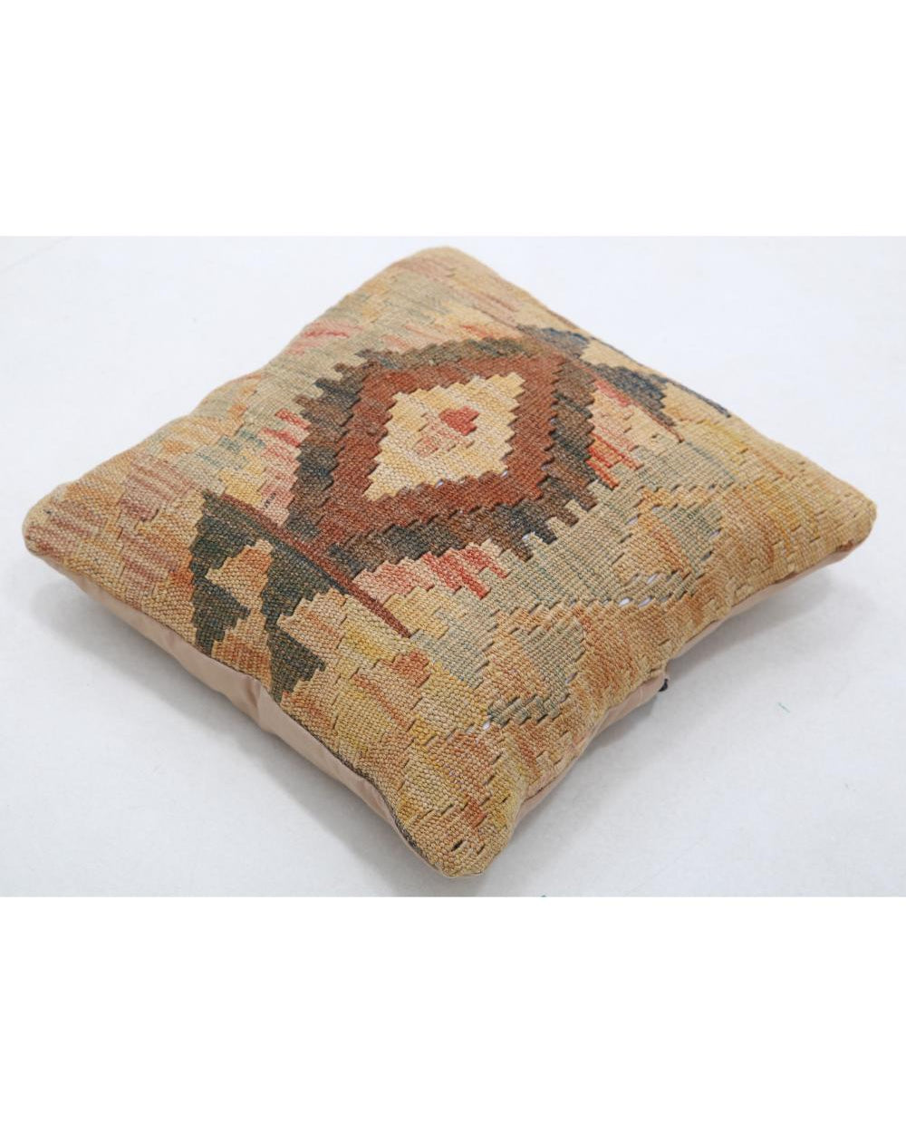 Hand Woven Tribal  Wool Pillow - 1'5'' x 1'5''