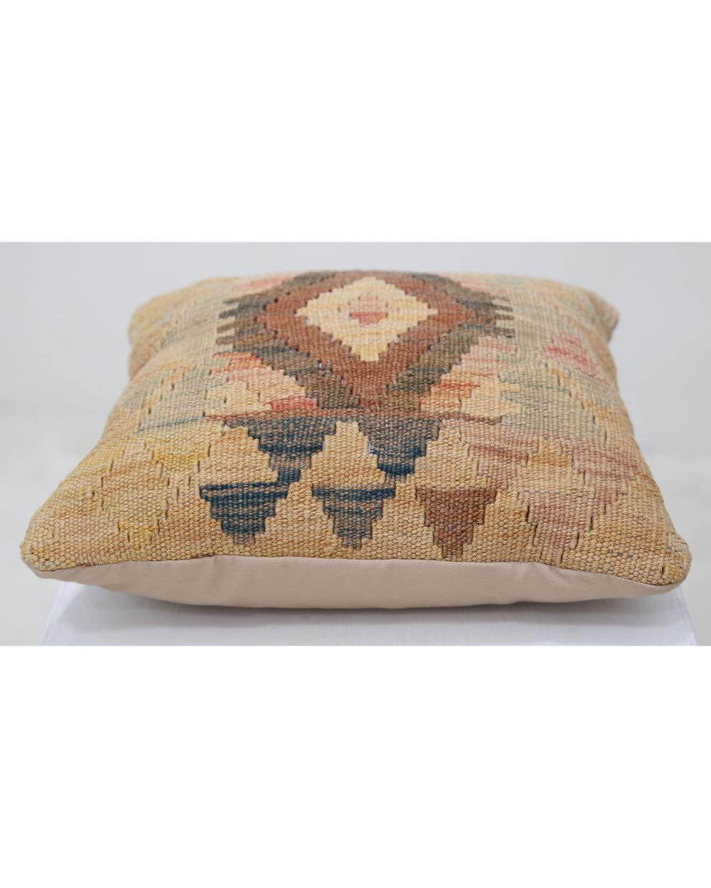 Hand Woven Tribal  Wool Pillow - 1'5'' x 1'5''
