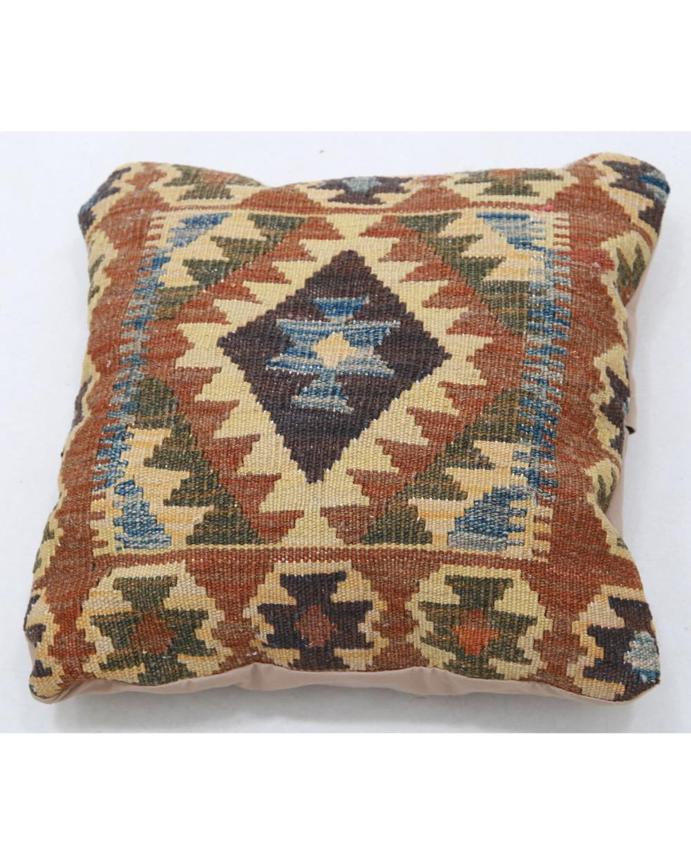 Hand Woven Tribal  Wool Pillow - 1'5'' x 1'5''